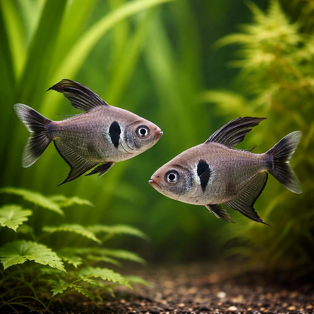 Black Phantom — South American Tetra for sale UK — AI pair planted view