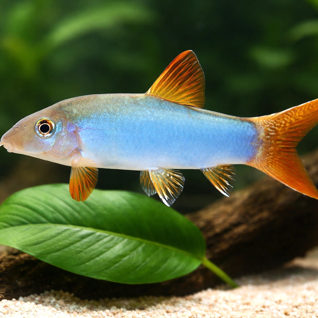 Blue Botia, Orange-Finned L — tropical fish for sale UK — AI scale plant view