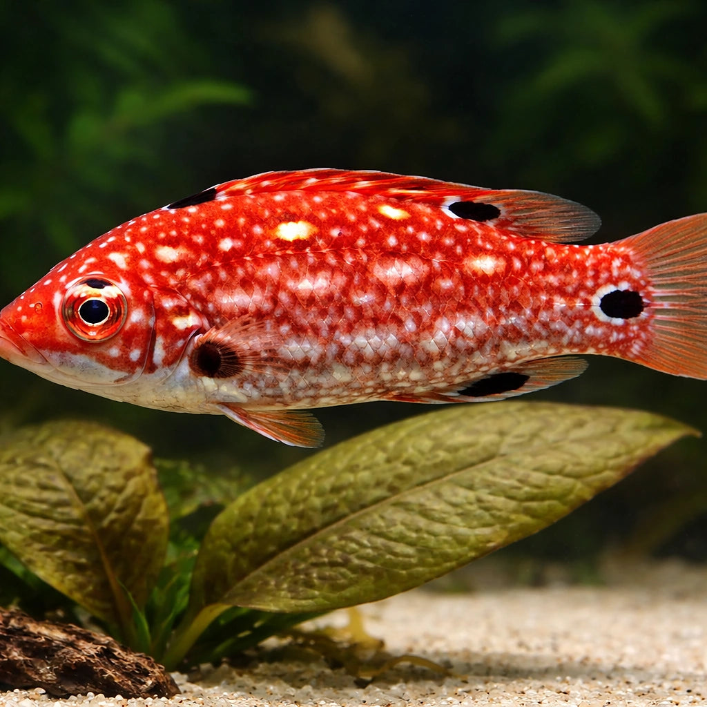 Bodianus Diana - Vibrant Wrasse for UK Aquariums — tropical fish for sale UK — AI scale plant view
