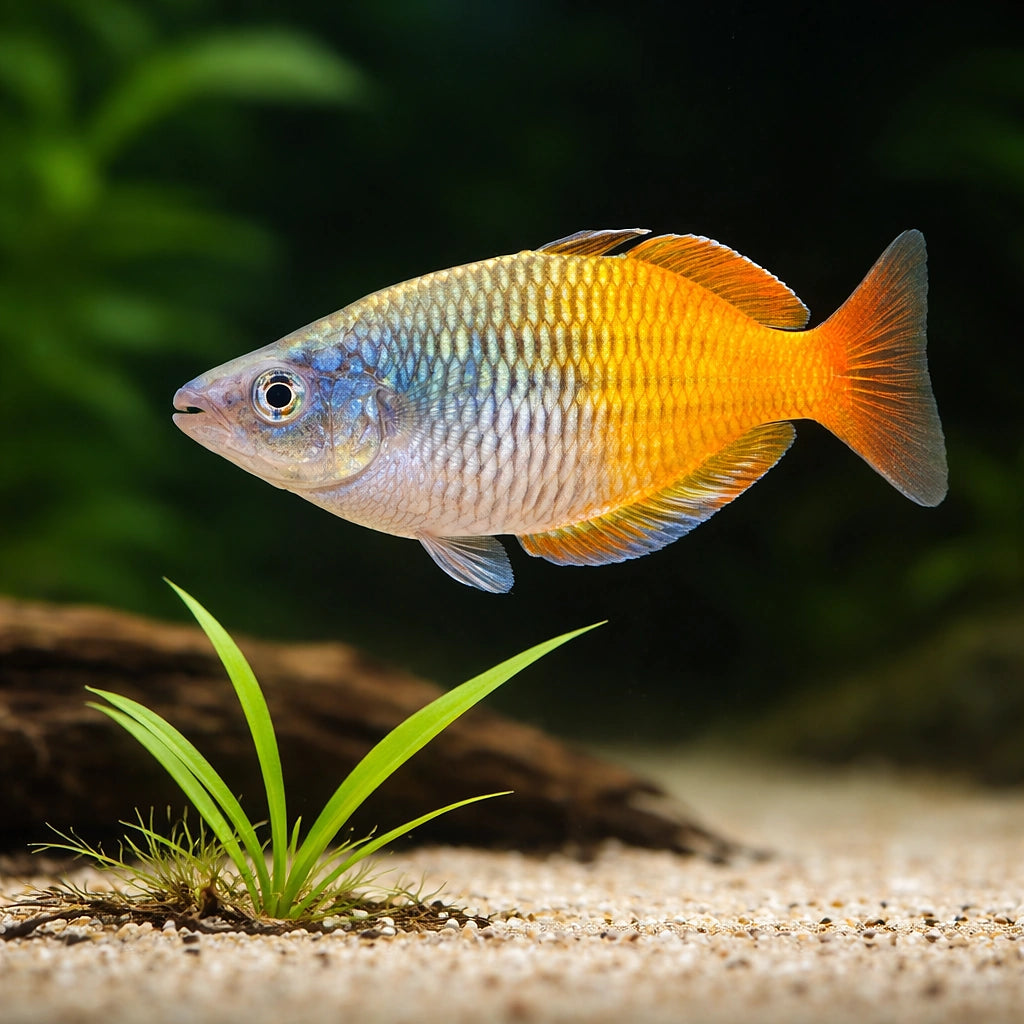 Boeseman'S Rainbowfish — Rainbowfish for sale UK — AI scale plant view