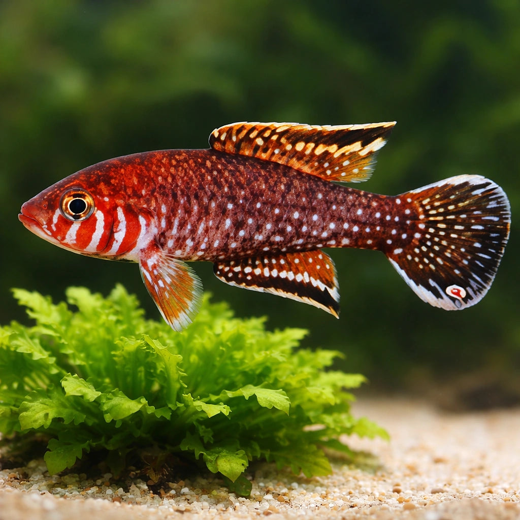 Brashnikov's Lyretail — tropical fish for sale UK — AI scale plant view