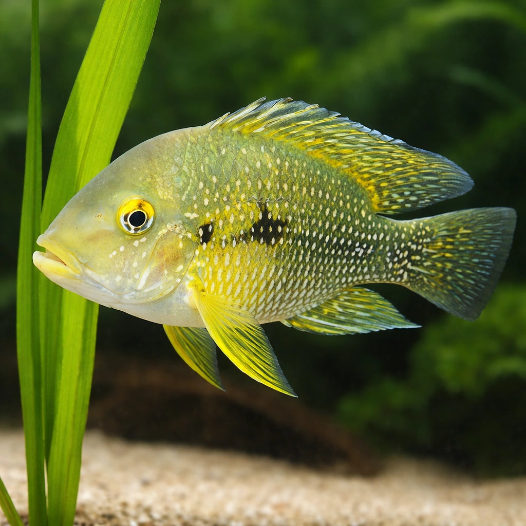 Brasilian High-Hat — tropical fish for sale UK — AI scale plant view