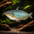 Butter catfish — tropical fish for sale UK — AI hero driftwood view