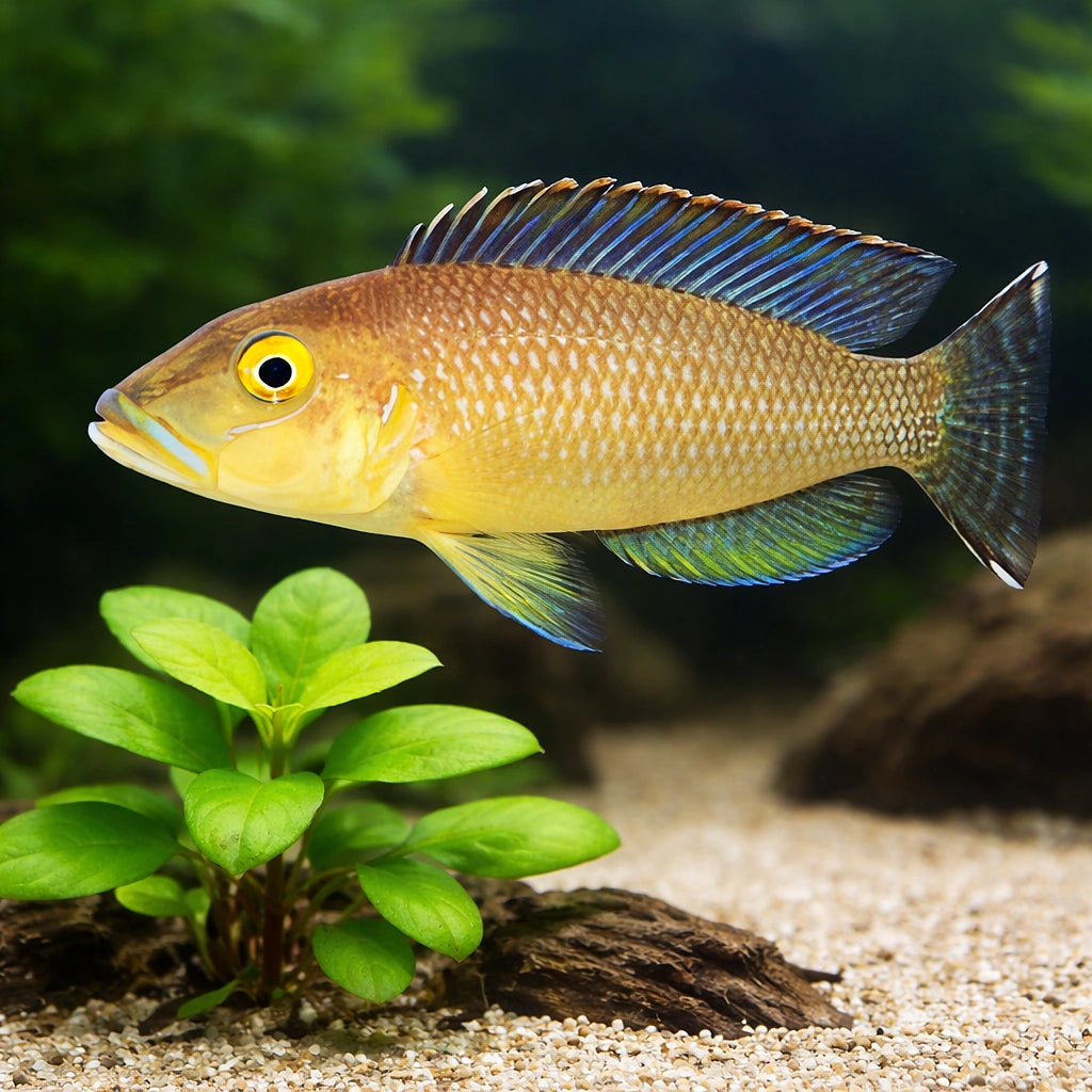 Callipterus — tropical fish for sale UK — AI scale plant view