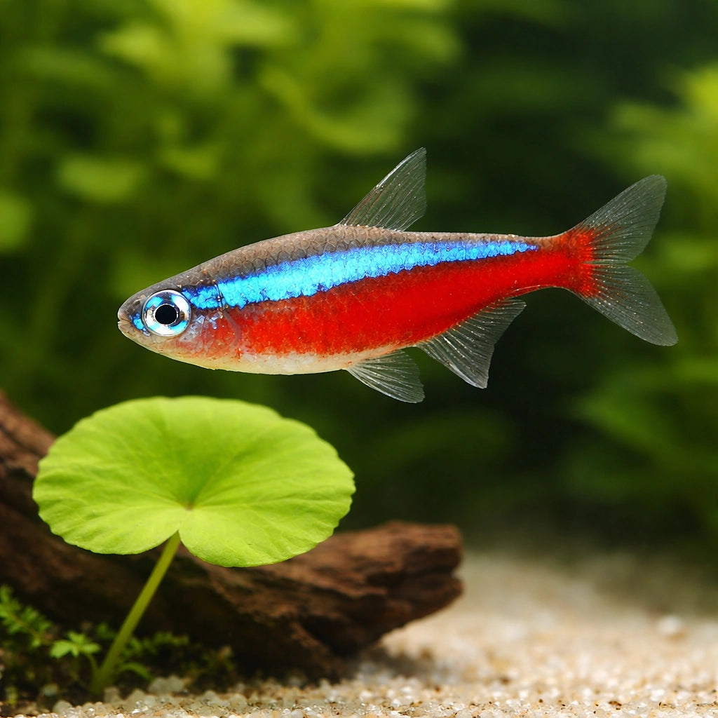 Cardinal Tetras — South American Tetra for sale UK — AI scale plant view
