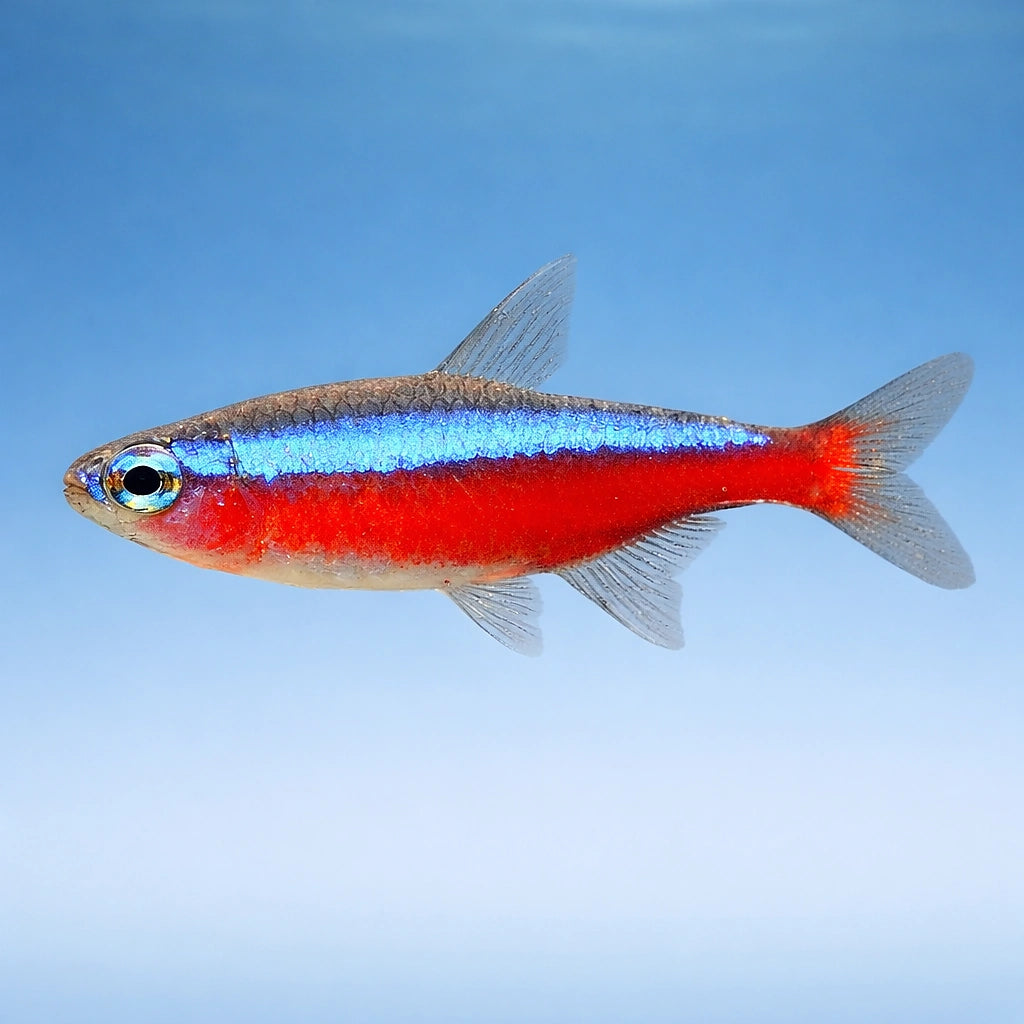 Cardinal Tetras — South American Tetra for sale UK — AI side clean view