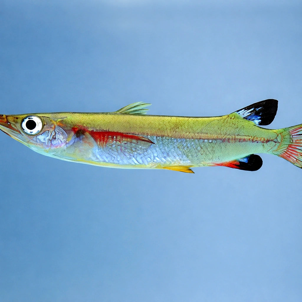 Celebes Halfbeak — tropical fish for sale UK — AI side clean view