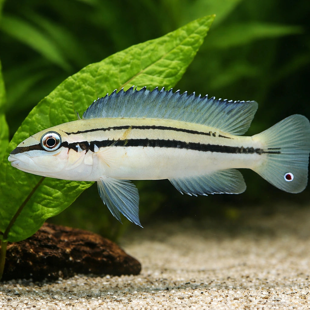 Chalinochromis bifrenatus 4 - — tropical fish for sale UK — AI scale plant view