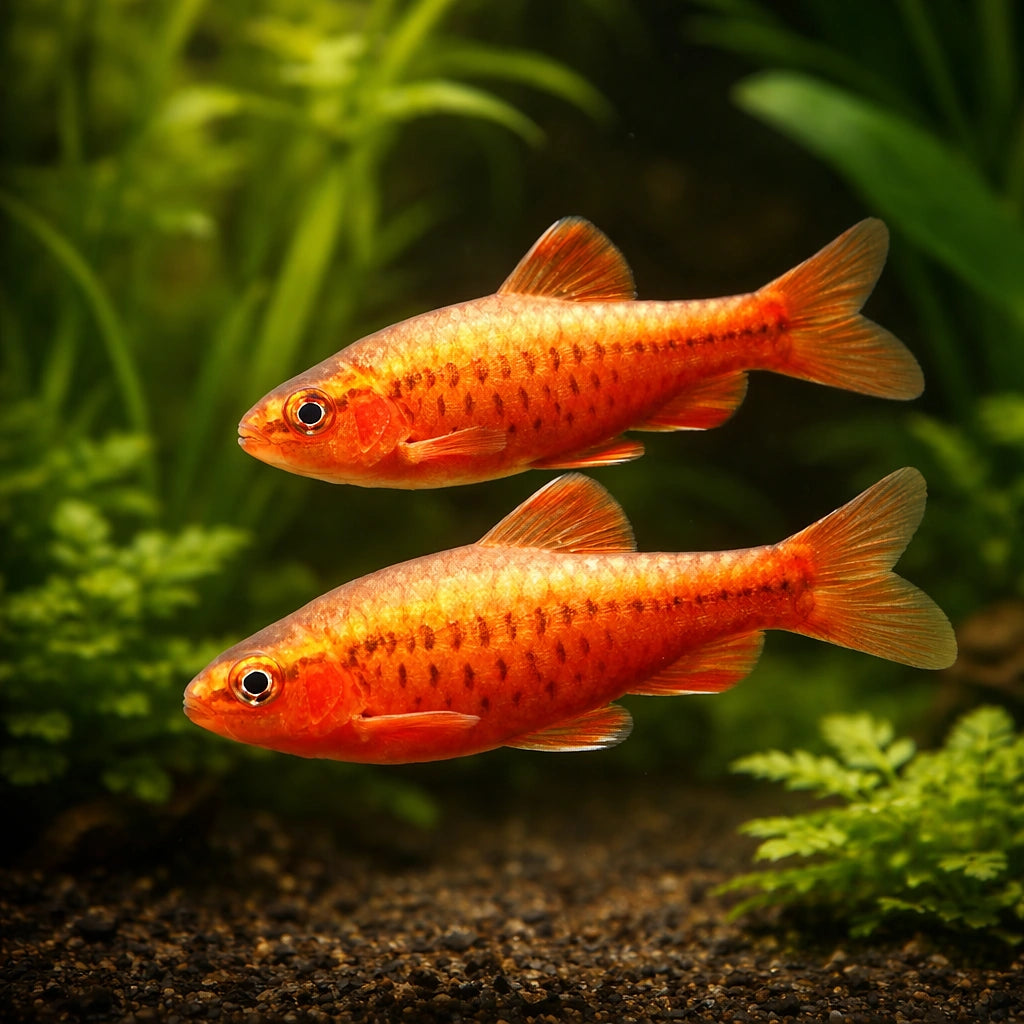 Cherry Barb — Barbs for sale UK — AI pair planted view