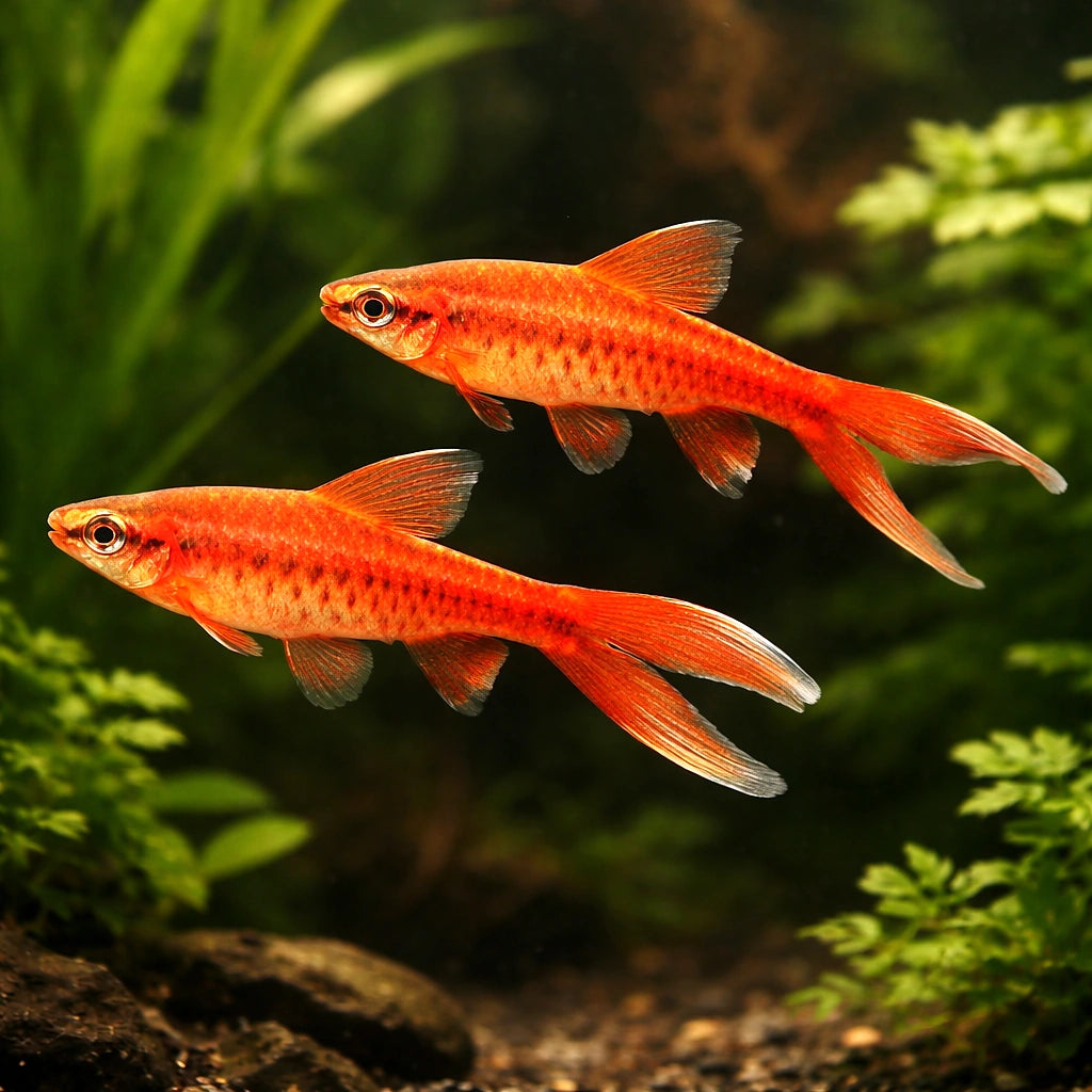 Cherry Barb — Barbs for sale UK — AI pair planted view