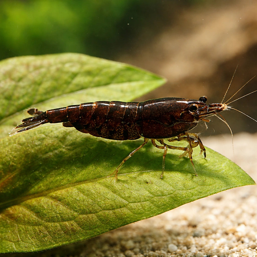 Chocolate Cherry — Shrimp for sale UK — AI scale plant view