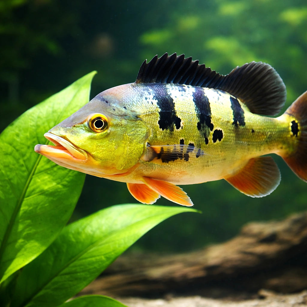 Cichla monoculus 3 - — tropical fish for sale UK — AI scale plant view