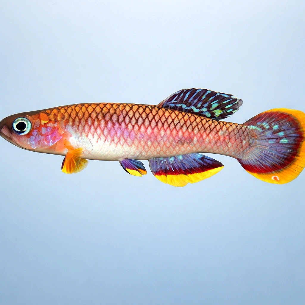 Cinnamon Killie — tropical fish for sale UK — AI side clean view