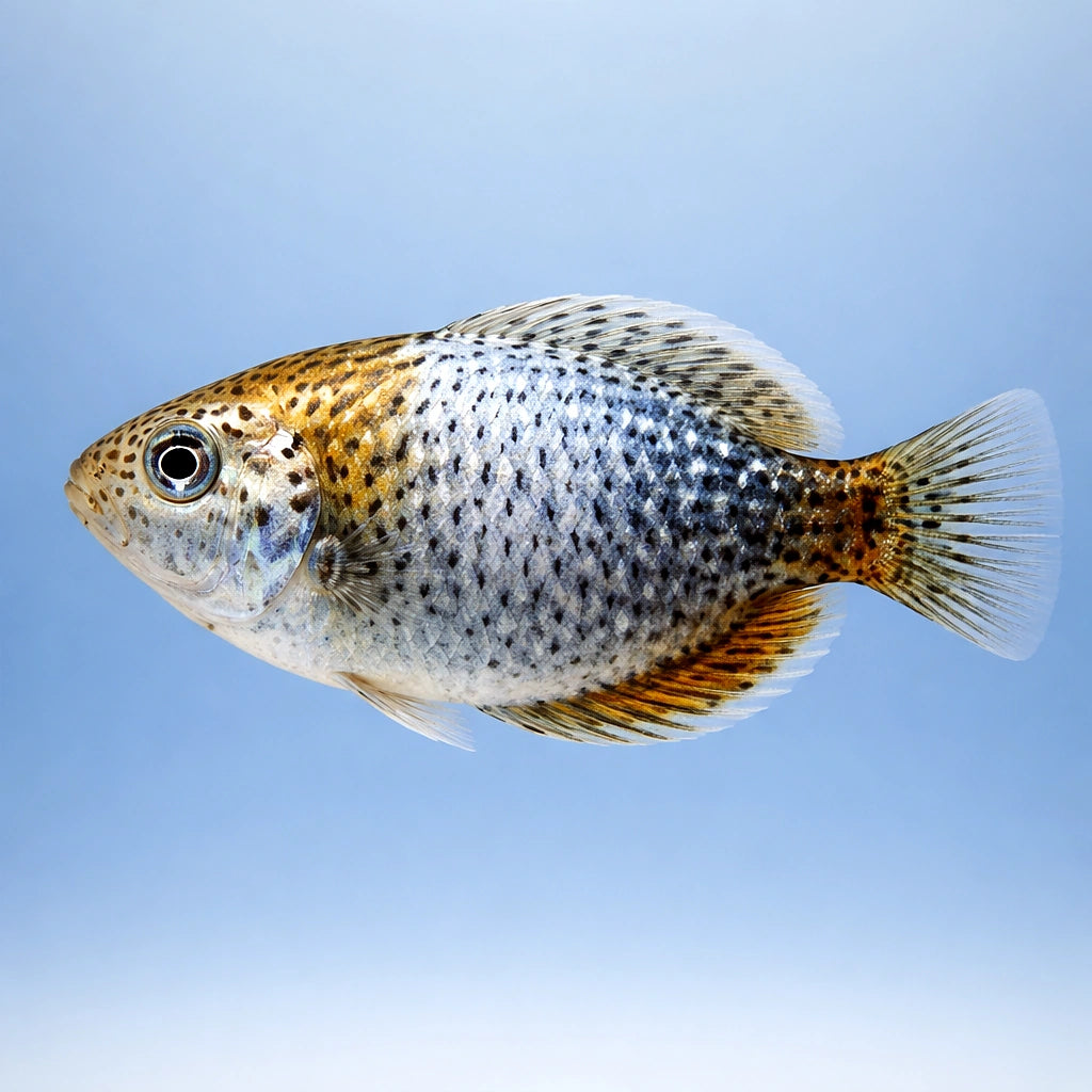 Clithon retropictus — tropical fish for sale UK — AI side clean view