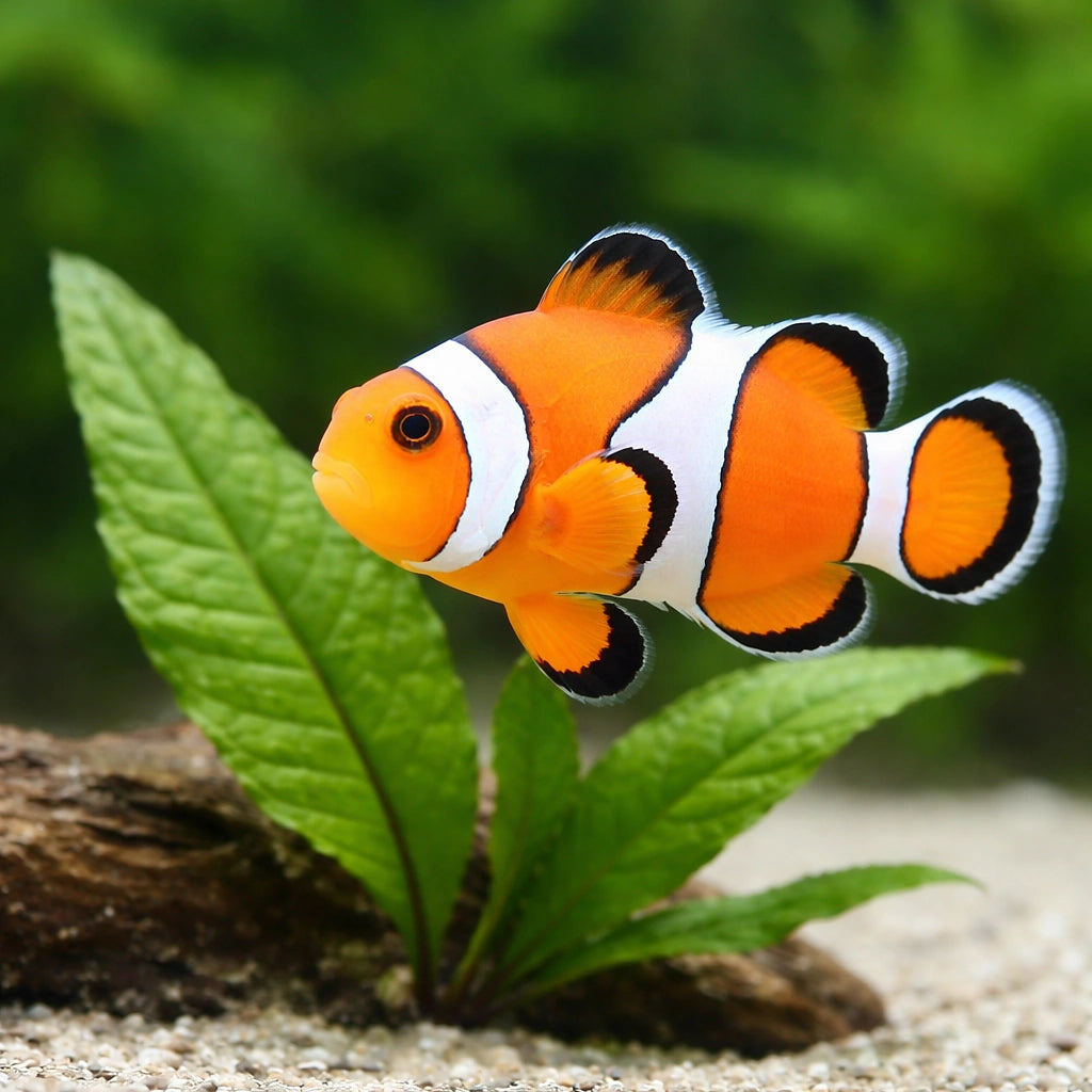 Clown Anemonefish — tropical fish for sale UK — AI scale plant view