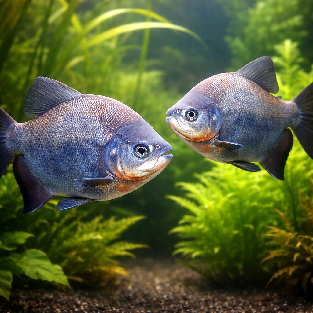 Colossoma — tropical fish for sale UK — AI pair planted view