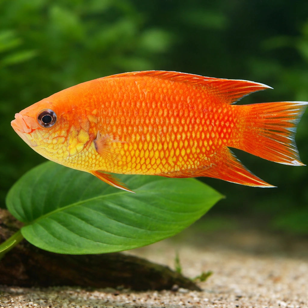 Comb-Tail, Combtail Paradis — tropical fish for sale UK — AI scale plant view