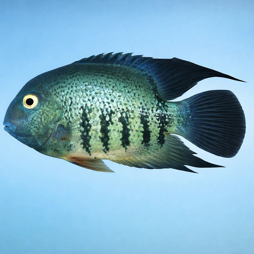 Convict Fish — tropical fish for sale UK — AI side clean view