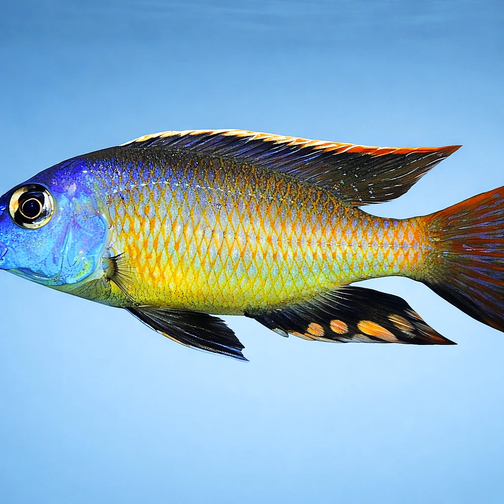 Copadichromis tetrastigma 4 - — tropical fish for sale UK — AI side clean view