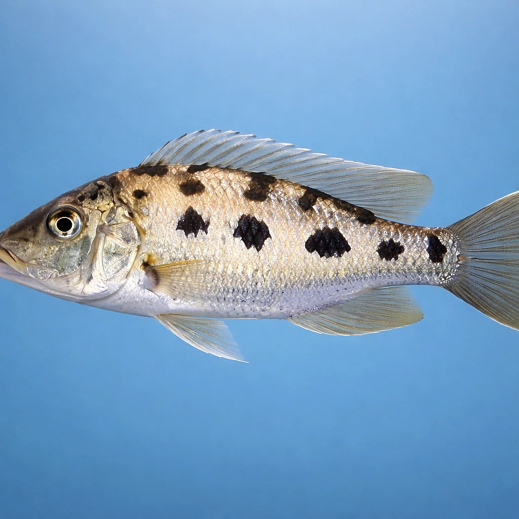 Copper Cichlid, Rostratus — tropical fish for sale UK — AI side clean view