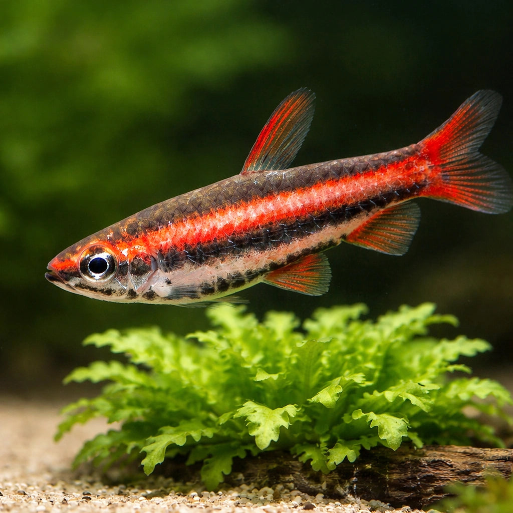 Coral Red — South American Tetra for sale UK — AI scale plant view