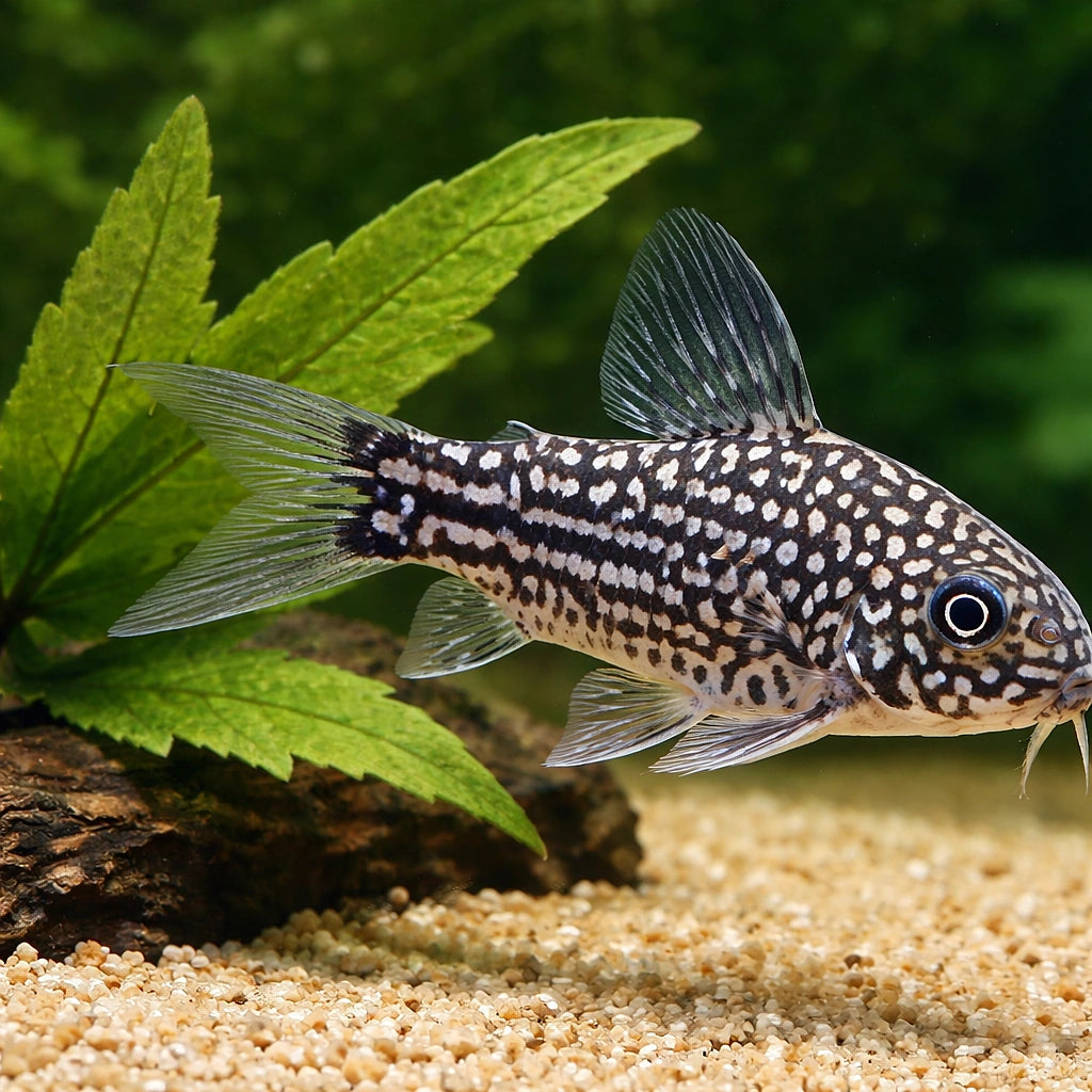 Cory Catfish — Catfish cory pleco for sale UK — AI scale plant view