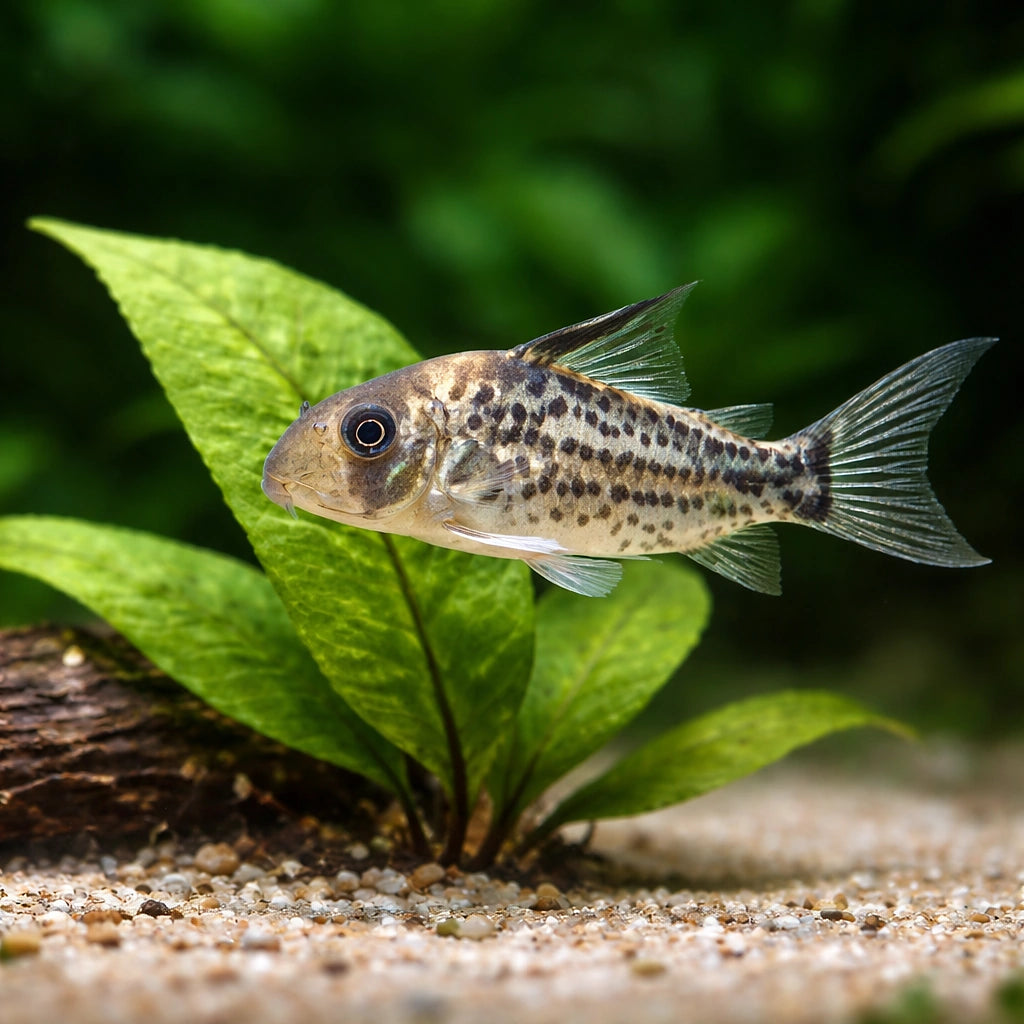 Cory Catfish — Catfish cory pleco for sale UK — AI scale plant view