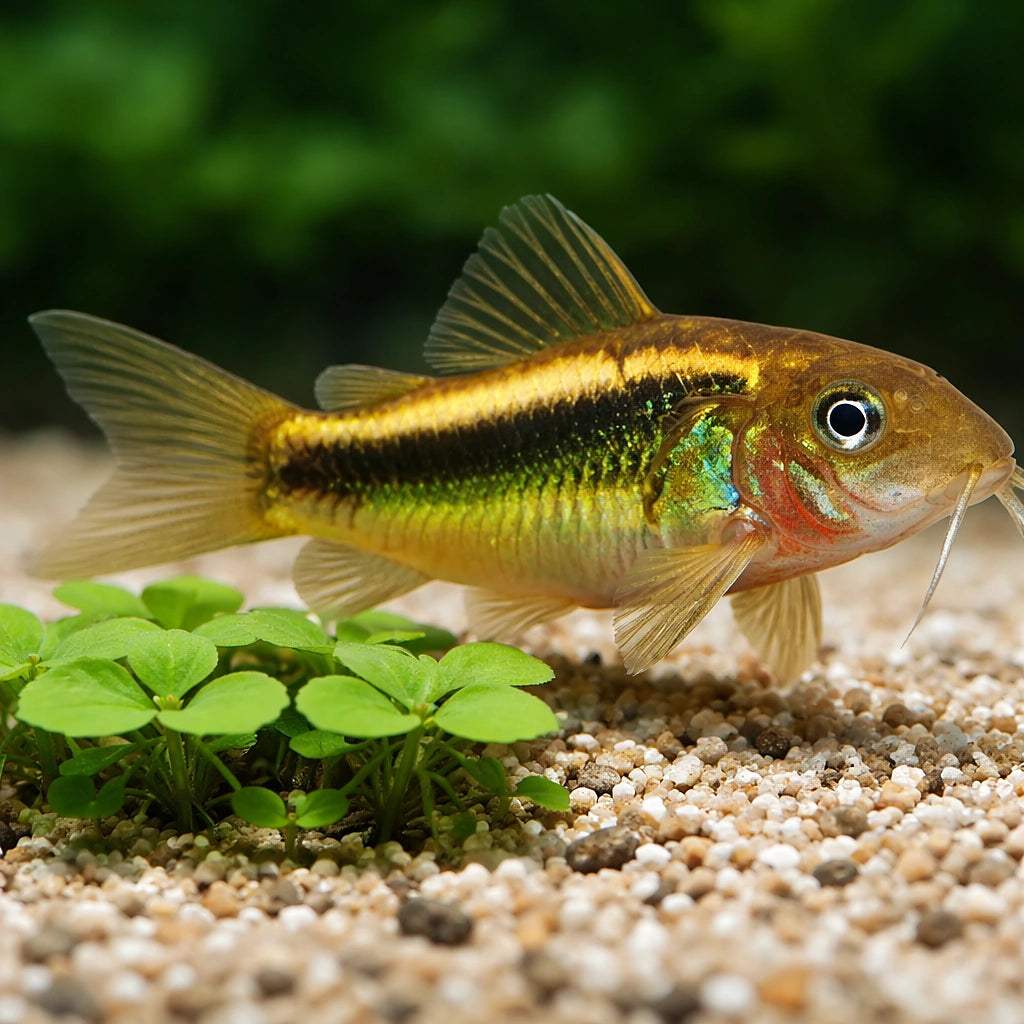 Cory Catfish — Catfish cory pleco for sale UK — AI scale plant view