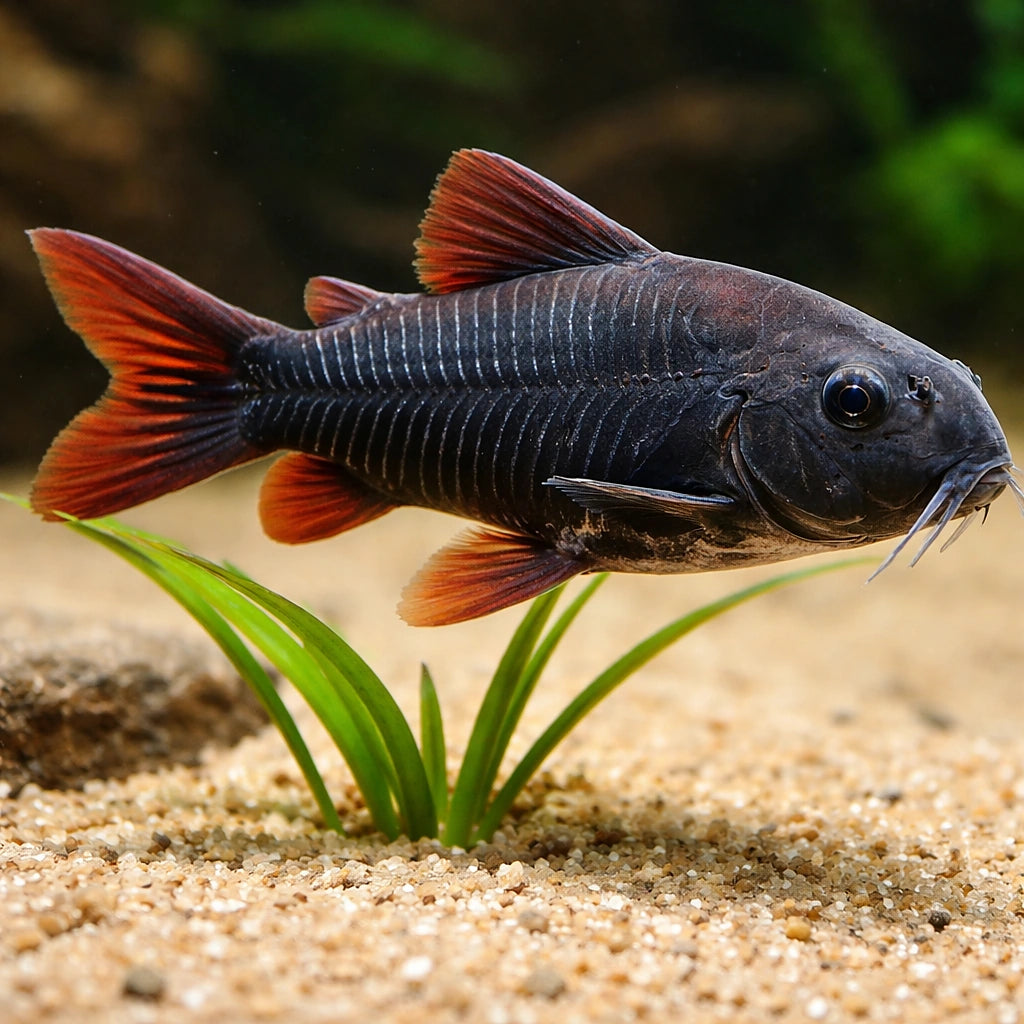 Cory Catfish — Catfish cory pleco for sale UK — AI scale plant view