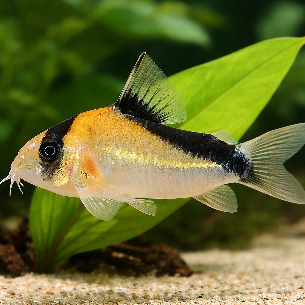 Corydoras davidsandsi 3 - — tropical fish for sale UK — AI scale plant view
