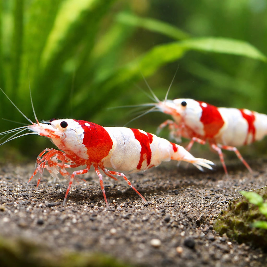 Crystal Red Shrimp — Shrimp for sale UK — AI pair planted view