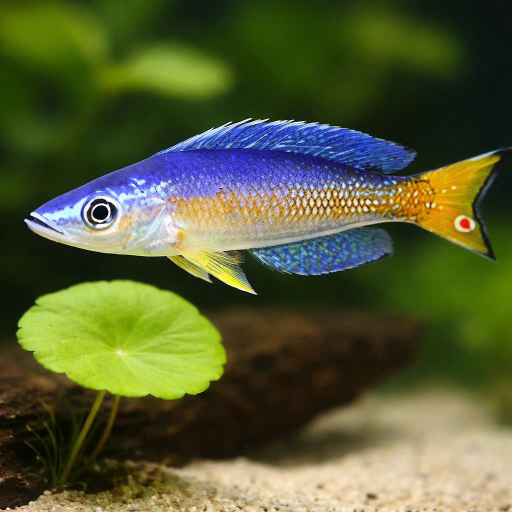 Cyprichromis lept. bulu point 4 - — tropical fish for sale UK — AI scale plant view