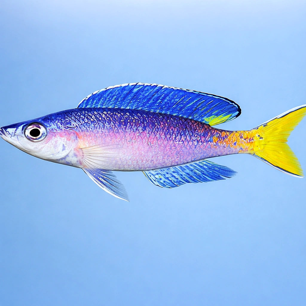 Cyprichromis lept. jumbo malasa XL — tropical fish for sale UK — AI side clean view