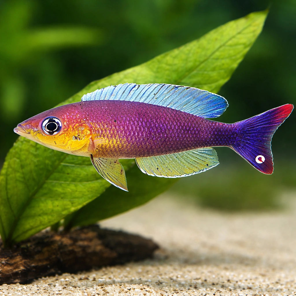 Cyprichromis lept. kigoma 3 - — tropical fish for sale UK — AI scale plant view