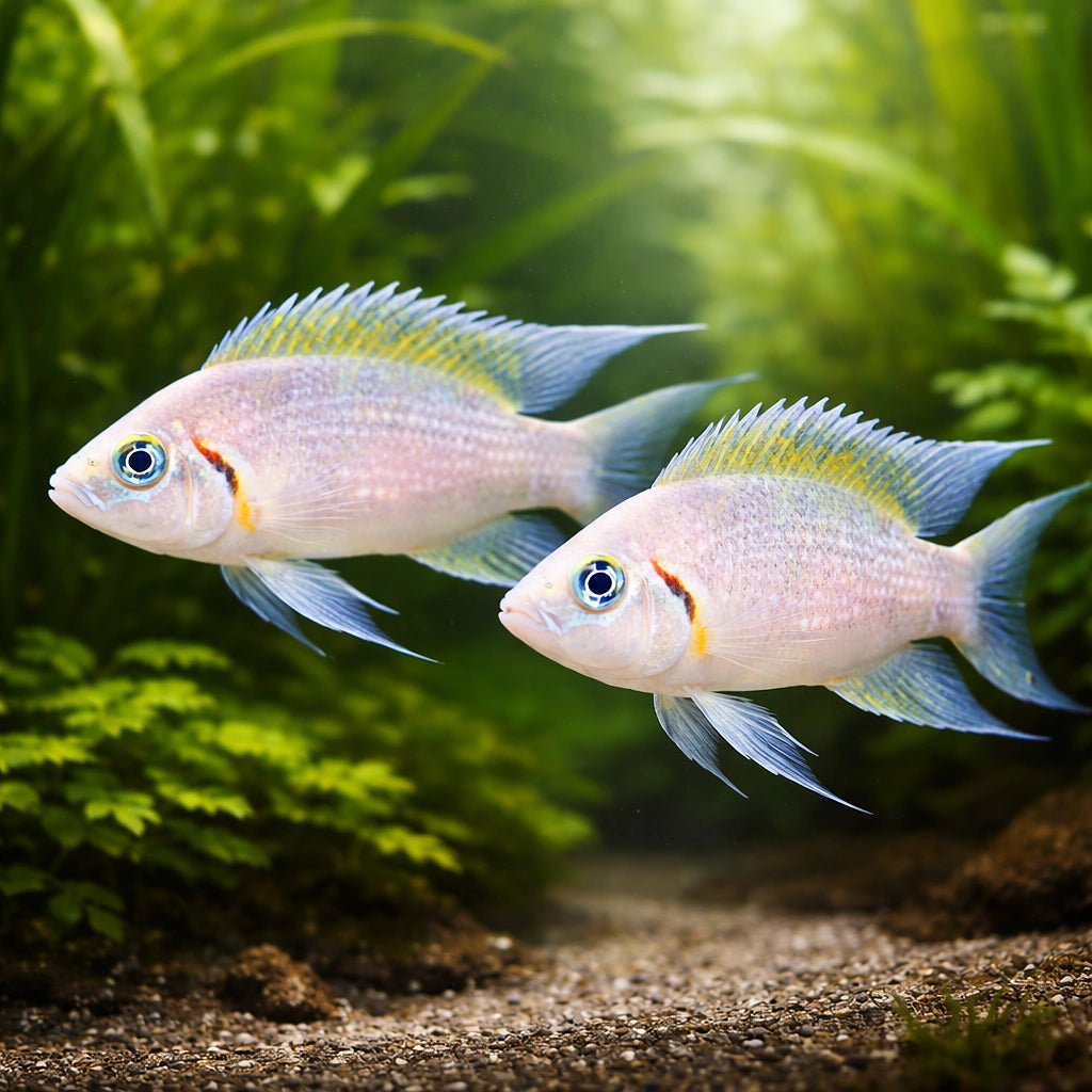 Daffodil Albin — tropical fish for sale UK — AI pair planted view