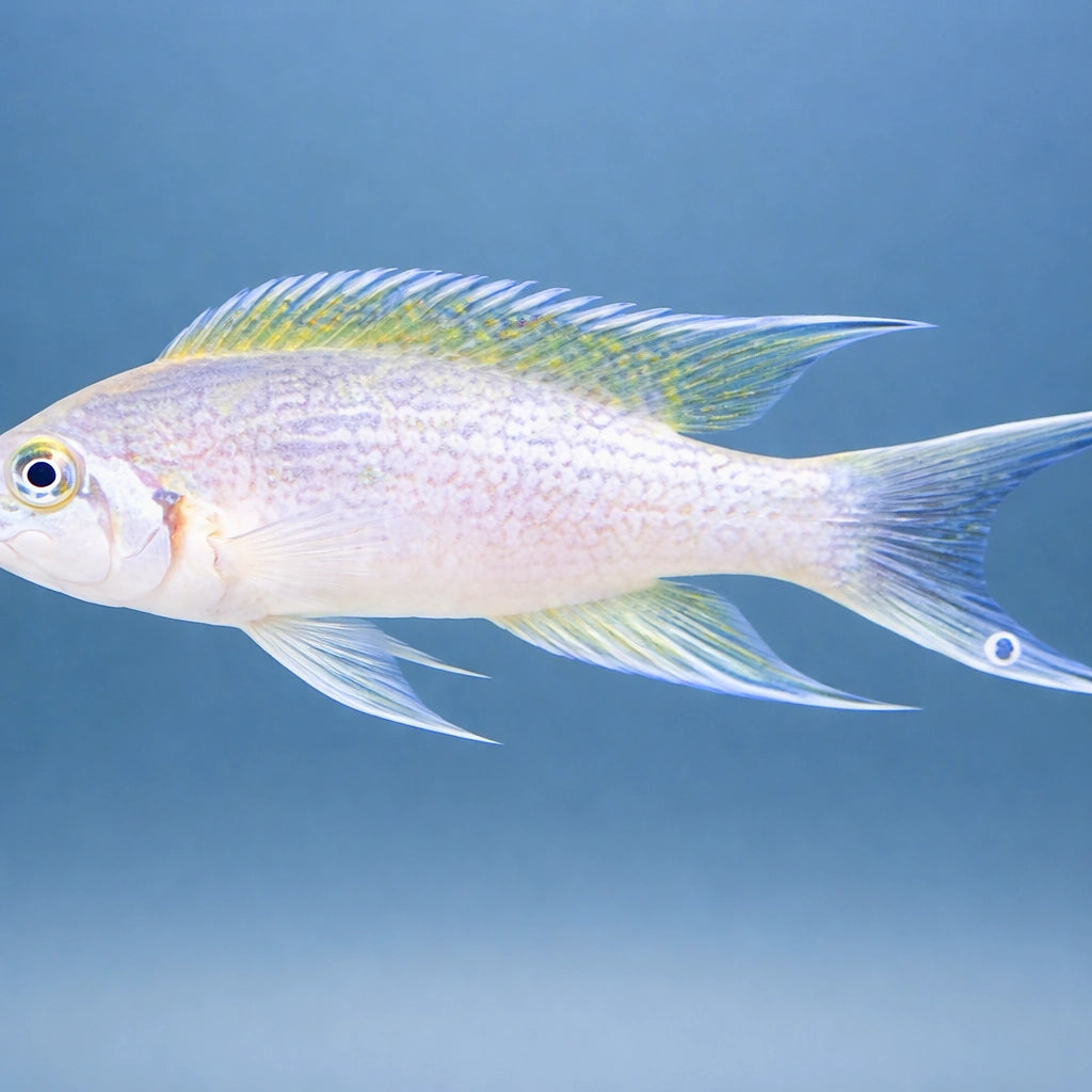Daffodil Albin — tropical fish for sale UK — AI side clean view