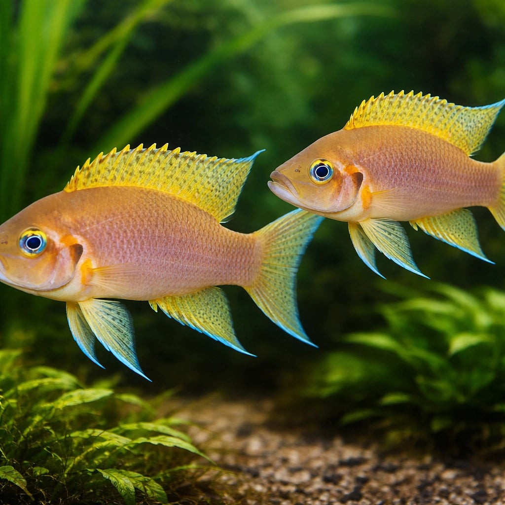 Daffodil — tropical fish for sale UK — AI pair planted view