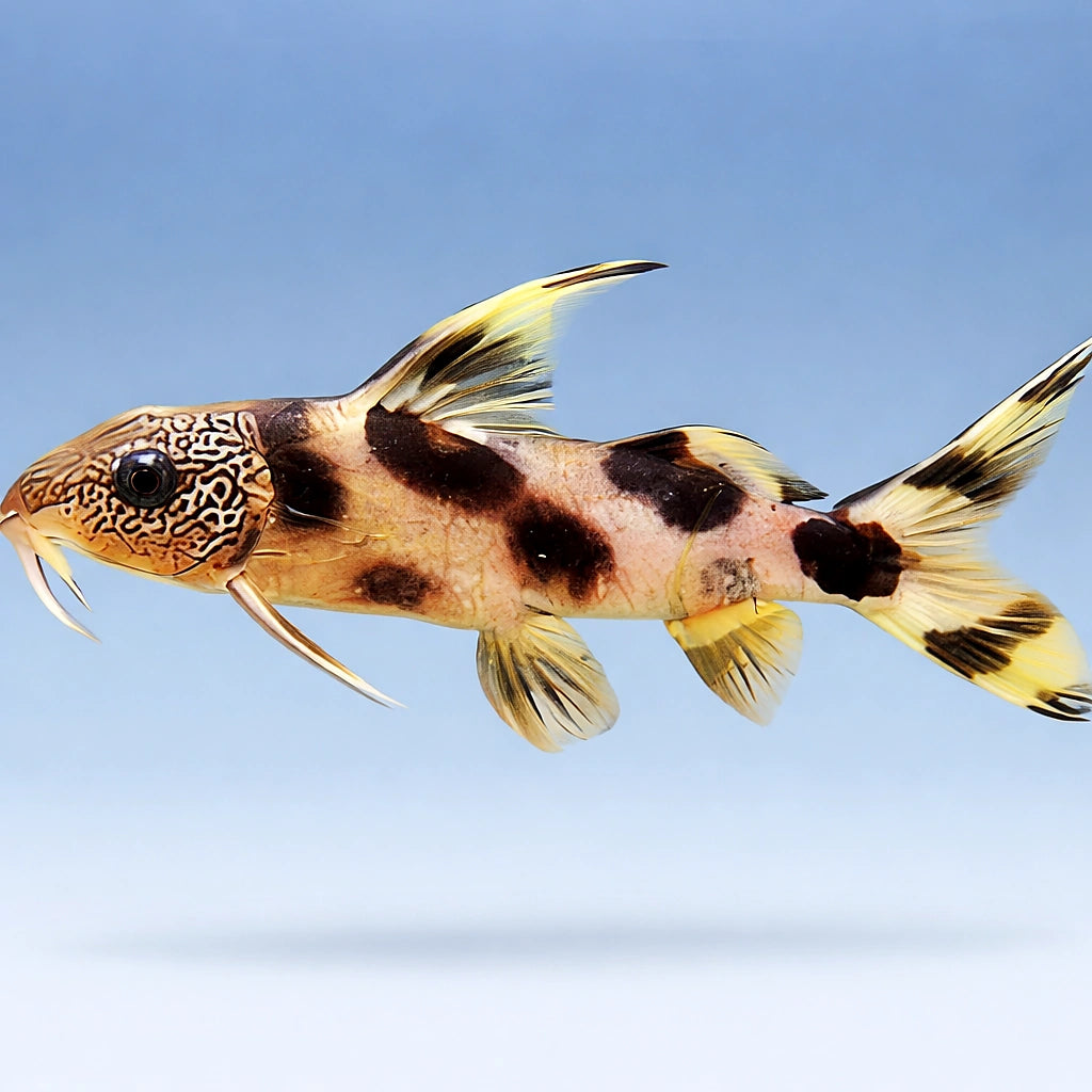 Decorated Upside-Down Catfi — tropical fish for sale UK — AI side clean view