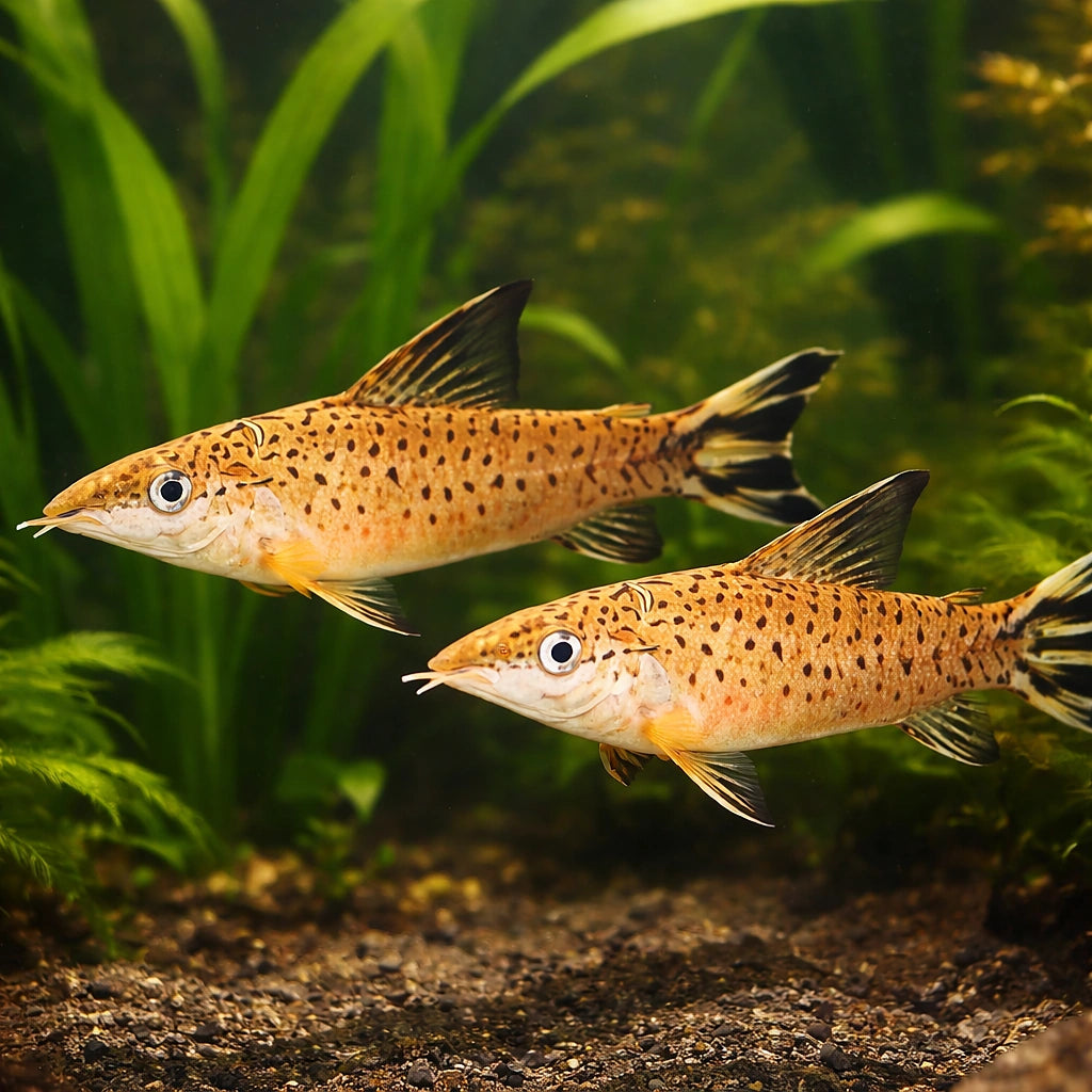 Dianema urostriata XL — tropical fish for sale UK — AI pair planted view