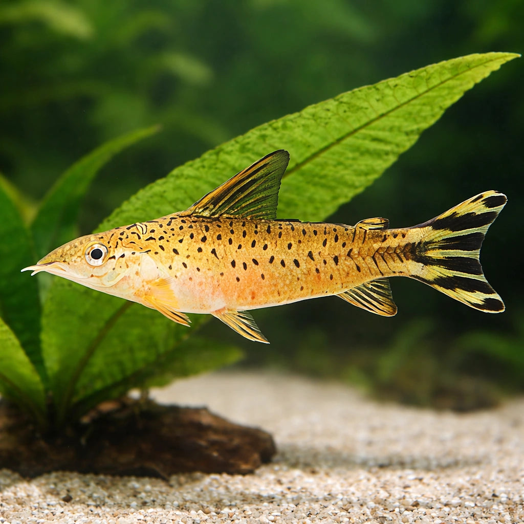 Dianema urostriata XL — tropical fish for sale UK — AI scale plant view