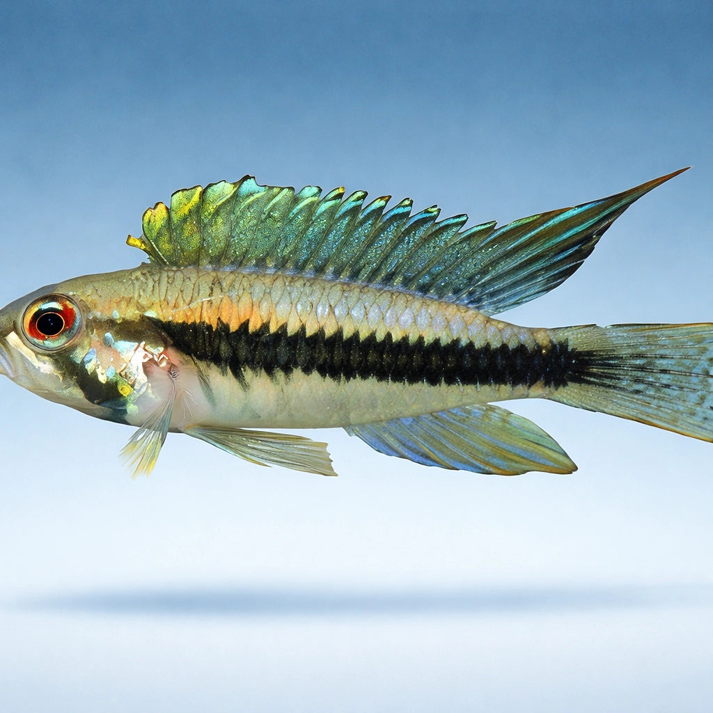 Diplotaenia Dwarf Cichlid — tropical fish for sale UK — AI side clean view