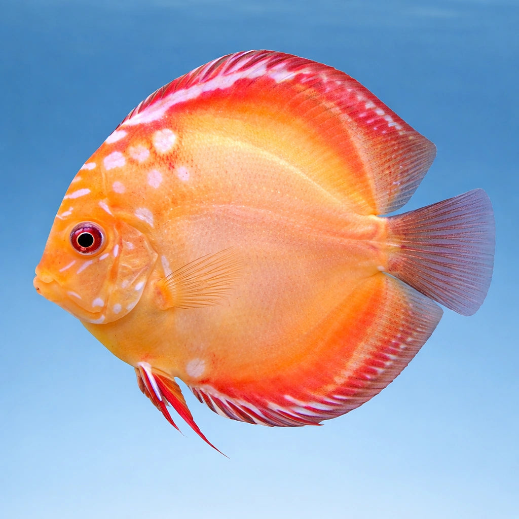 Discus pigeon blood — tropical fish for sale UK — AI side clean view