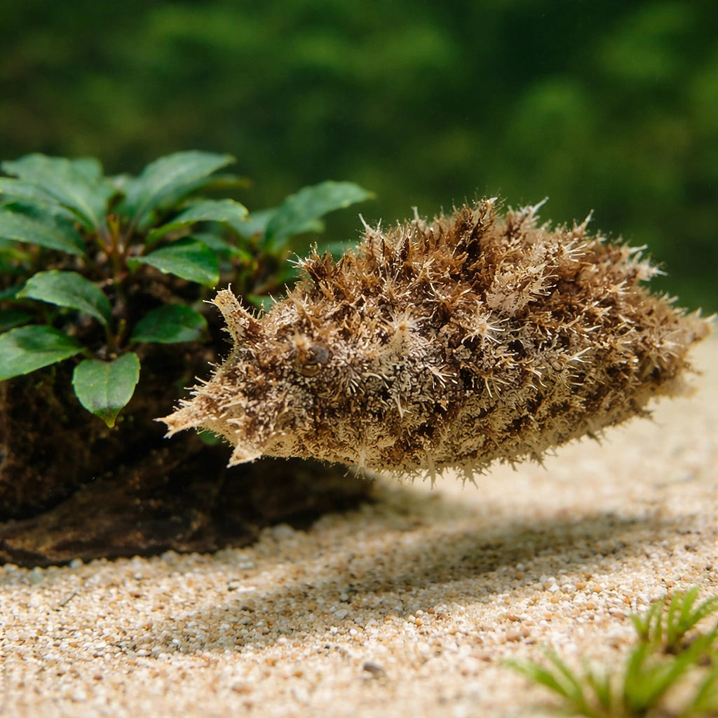 Dolabella auricularia Sea Hare — tropical fish for sale UK — AI scale plant view