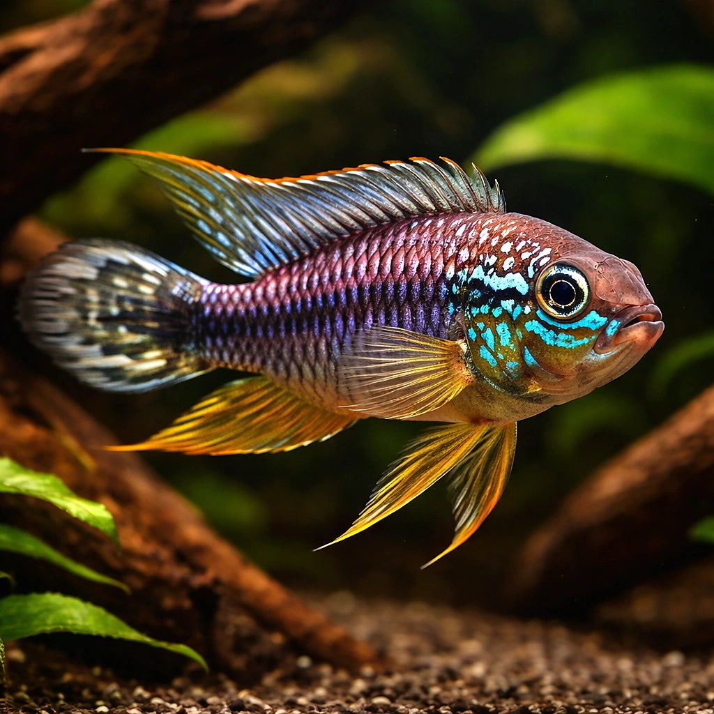 Apistogramma Caetei - Dwarf Cichlids for Sale UK (Apistogramma caetei) — Add Apistogramma Caetei to your tank for a vibrant…