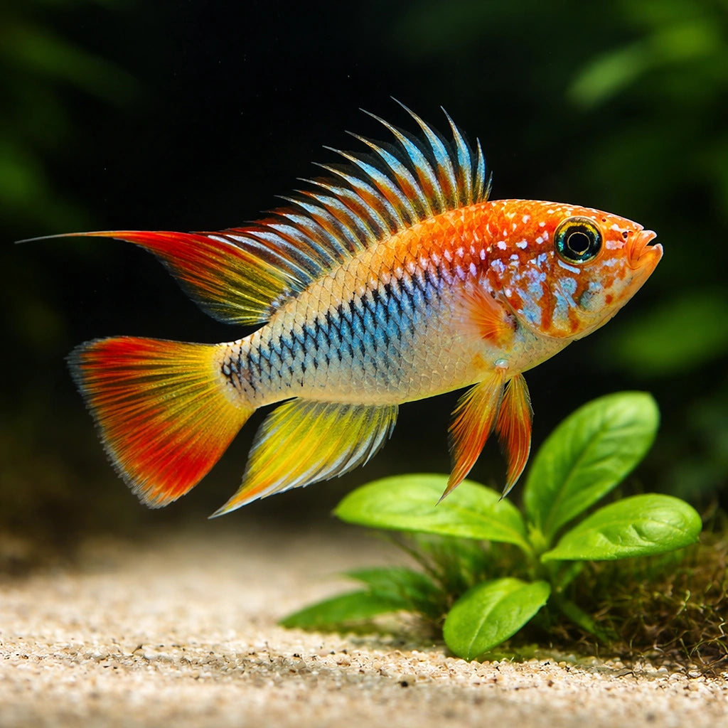 Veijia Dwarf Cichlid II — Apistogramma Cf. Viejita II - UK (Apistogramma cf. viejita) — Buy Apistogramma Cf — scale plant