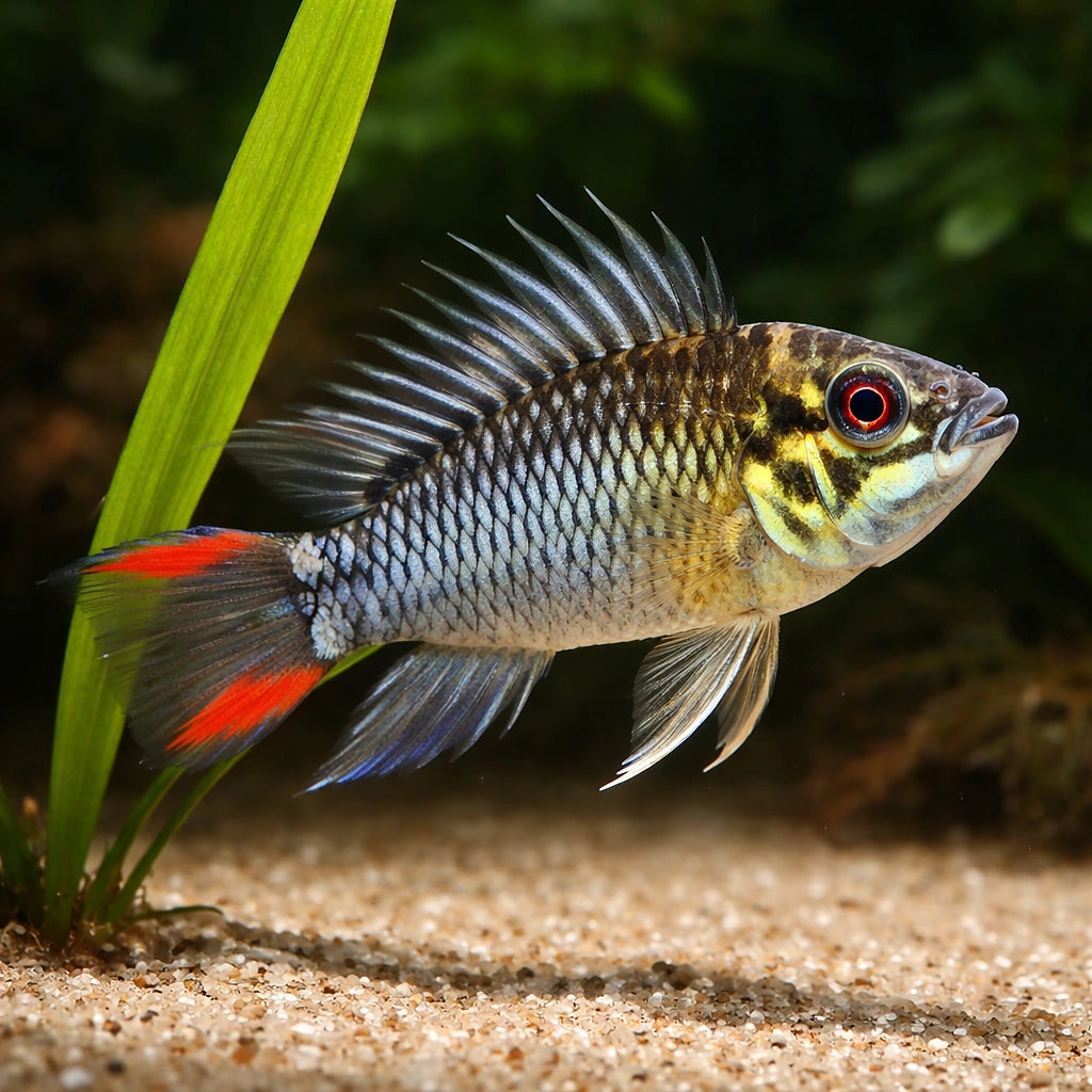Apistogramma Hoignei - Moderate Care UK (Apistogramma hoignei) — Add Apistogramma Hoignei to your aquarium for a colourful…