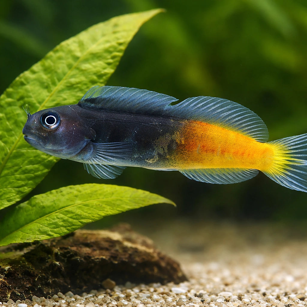 Ecsenius Bicolor Blenny - Perfect for UK Aquariums — tropical fish for sale UK — AI scale plant view