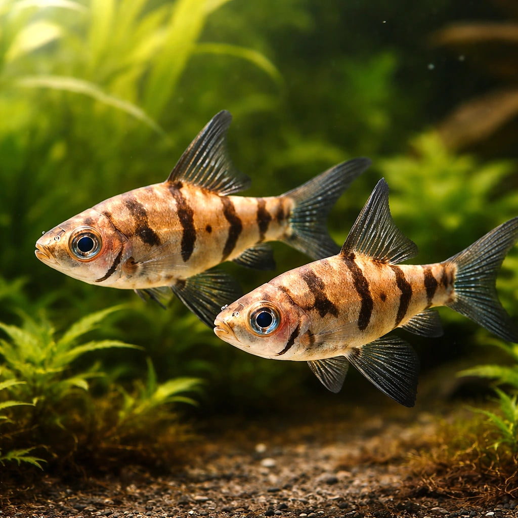 Eirmotus octozona 2,5 - — tropical fish for sale UK — AI pair planted view