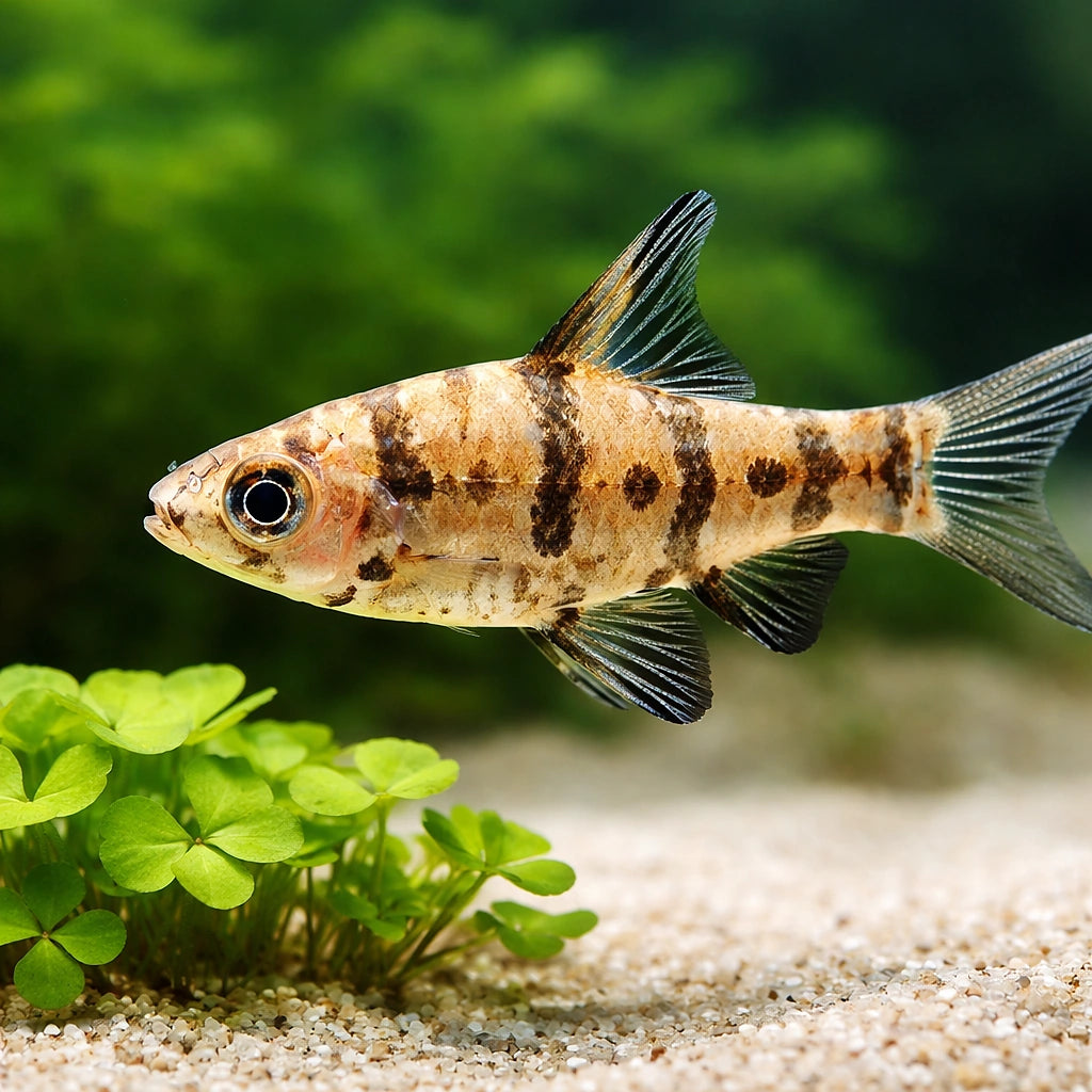 Eirmotus octozona 2,5 - — tropical fish for sale UK — AI scale plant view