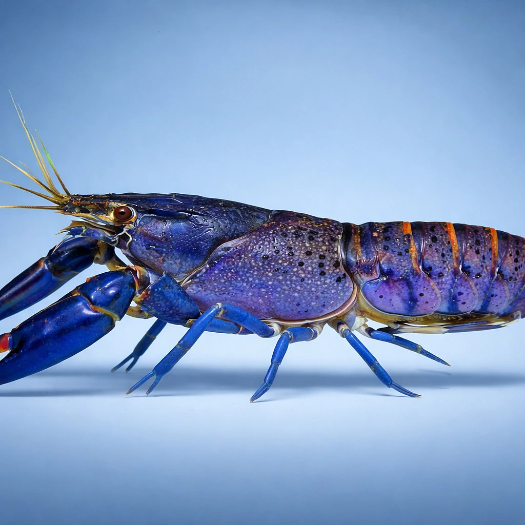 Electric blue marron — tropical fish for sale UK — AI side clean view